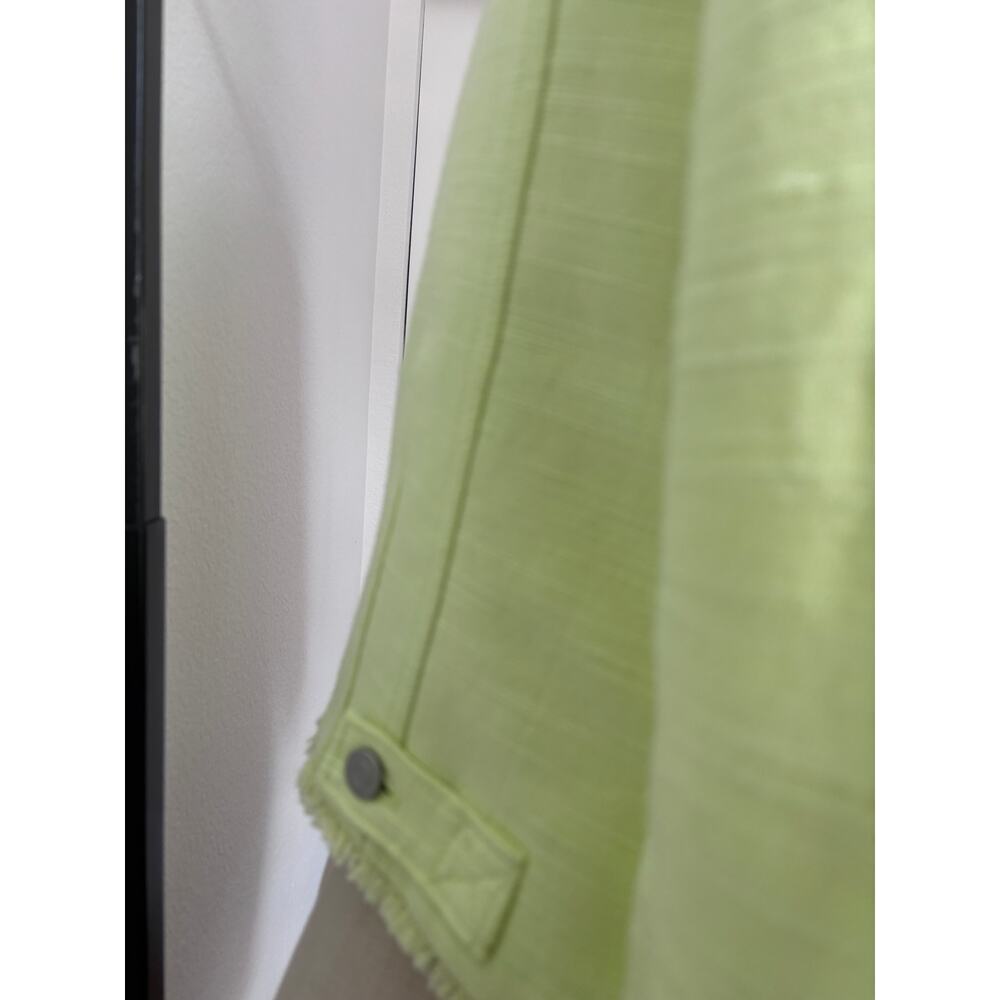 Banana Republic - NWT Bright Green Tweed Jacket Size 2 - Picture 4 of 11
